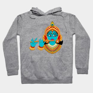 Paper cut 3D krishna Hoodie